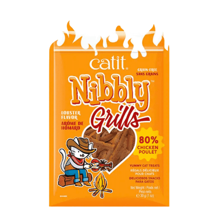 Cat It Nibbly Grills Pollo & Langosta 30 Gr