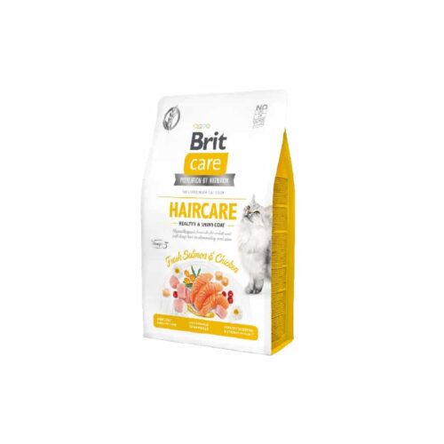 Brit Care Cat Haircare Healthy And Shiny Coat Fresh Salmon And Chicken
