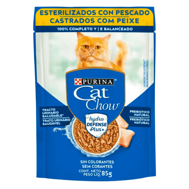 Cat Chow Esterilizados sabor Pescado