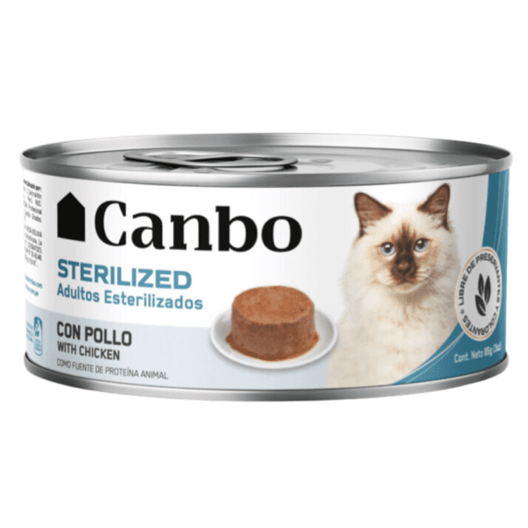 Canbo Esterilizados Adultos Pollo Lata