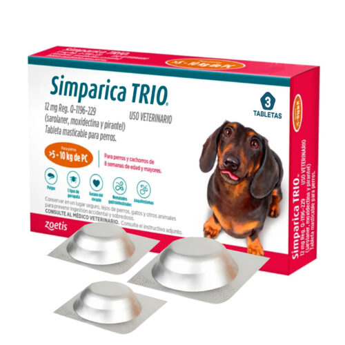 Simparica Trio Caramel 5.1-10 kg