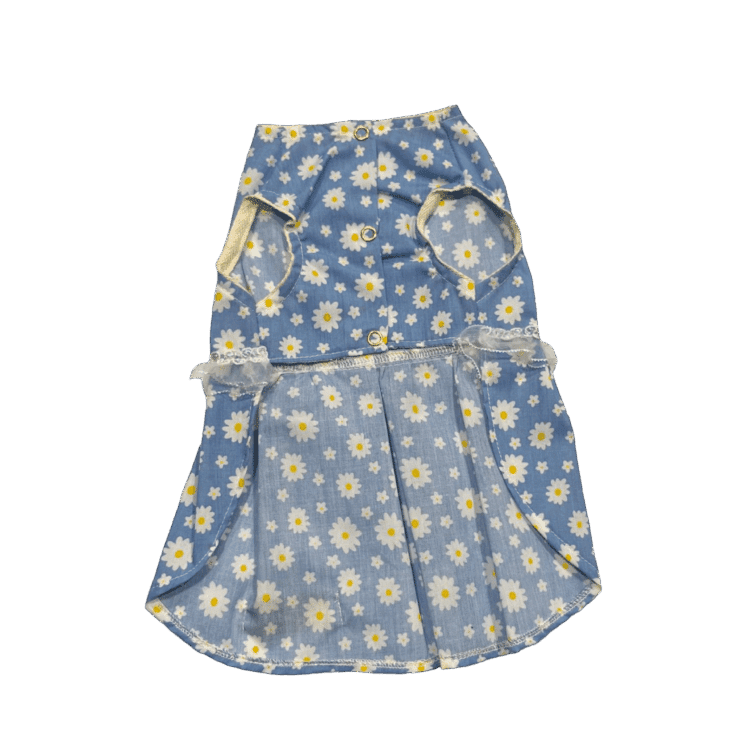 Vestido Margarita Celeste - Imagen 2