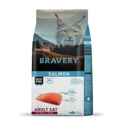 Bravery Salmon Adult Cat Sterilized