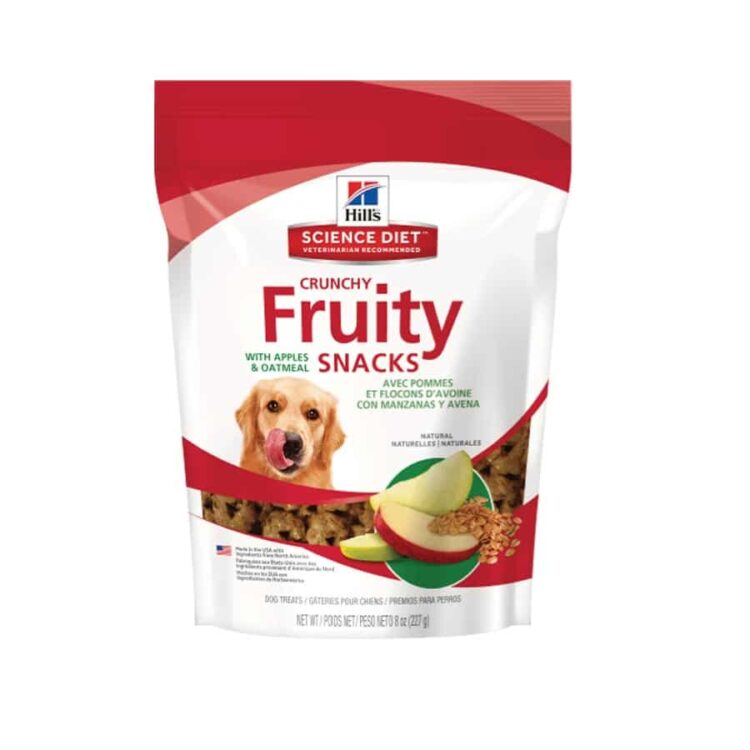 Hills Science Diet Natural Crunchy Fruity Snacks Apples And Oatmeal