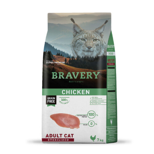 Bravery Chicken Adult Cat Sterilized