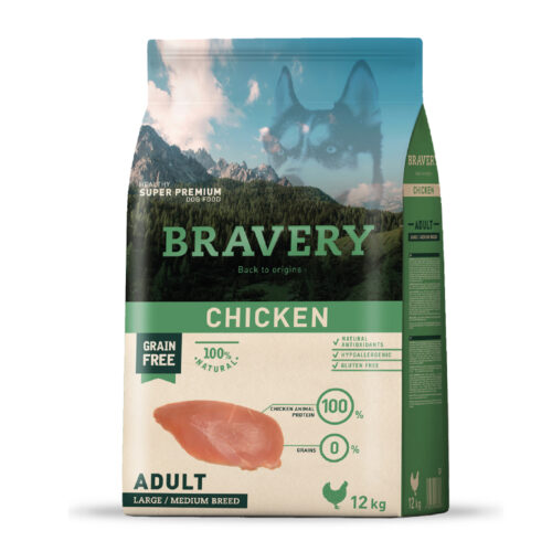 Bravery Chicken Adult Large-Medium Breeds