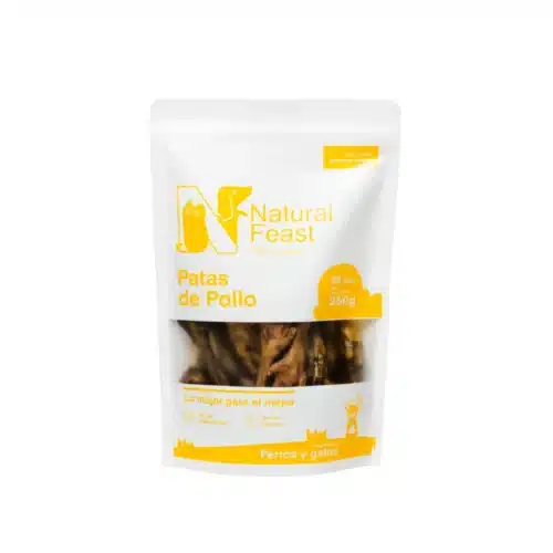 Natural Feast Patas de Pollo Deshidratado