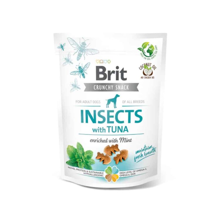 Brit Crunchy Snack Insects with Tuna