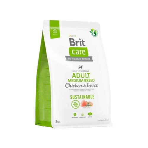 Brit Care Dog Adult Medium Breed Chicken and Insect