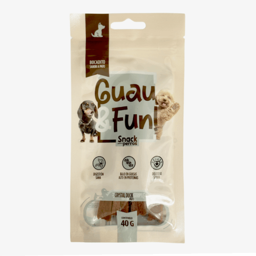 Guau and Fun Crystal Duck Strips – Tiras de pato