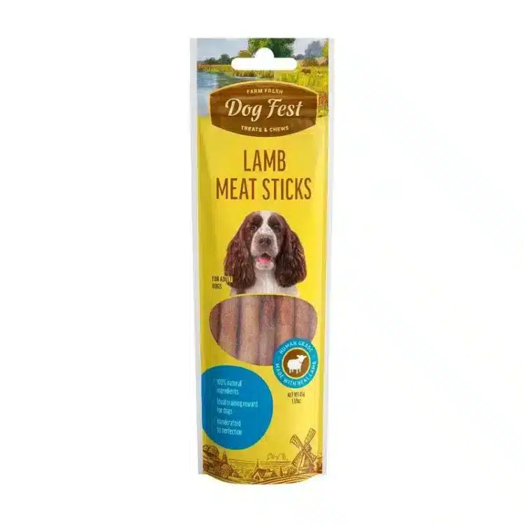 Dog Fest Adult Lamb Meat Sticks