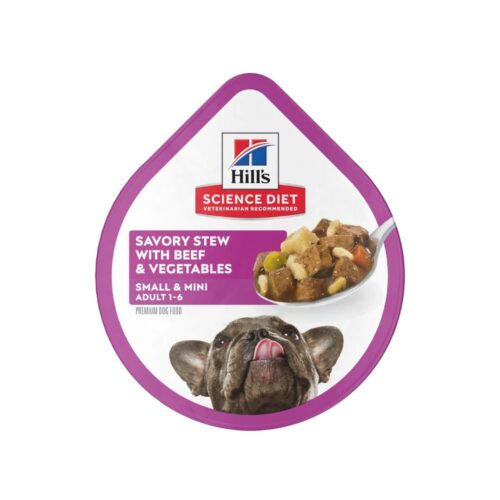 Hills SD Adult 1-6 Small Paws Beef and Vegetables (Estofado)