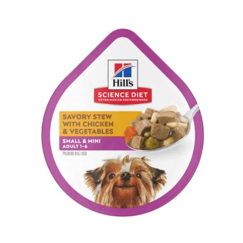 Hills SD Adult 1-6 Small Paws Chicken and Vegetables (Estofado)