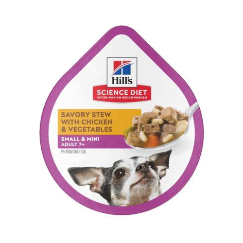 Hills SD Adult 7+ Small Paws Chicken and Vegetables (Estofado)