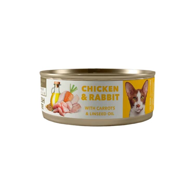 Amity Wet Food Sterilized Cat Chicken and Rabbit
