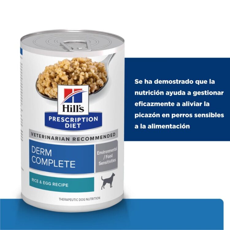 Hills Prescription Diet Derm Complete Alergias Alimentarias y Ambientales para Perro - Imagen 2