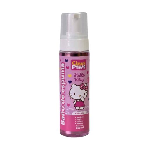 Claws and Paws Baño de Espuma en Seco Hello Kitty