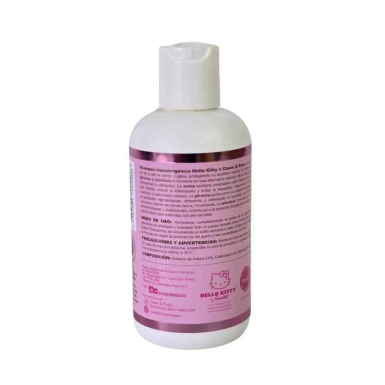 Claws and Paws Shampoo Hipoalergénico Hello Kitty - Imagen 2