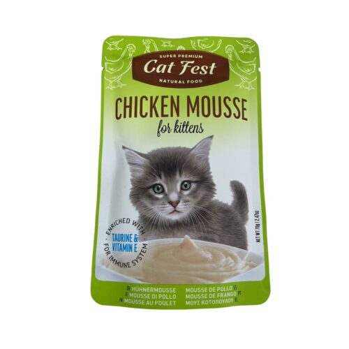 Cat Fest Chicken Mousse for Kittens
