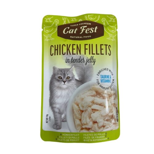 Cat Fest Chicken FIllets in Tender Jelly