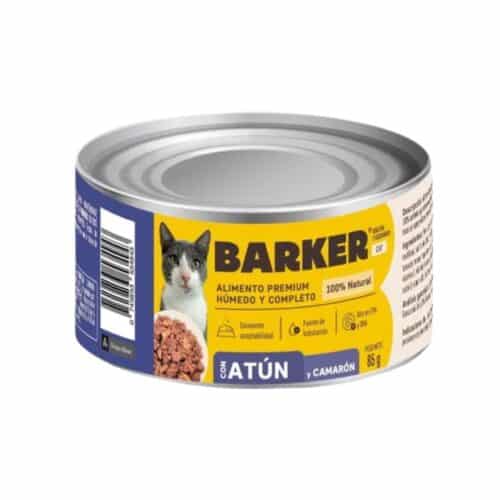 Barker Cat Alimento Húmedo – Atún y Camarón