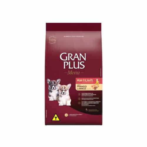Gran Plus Menú Cachorro Perro Pequeño Mini Pollo y Arroz