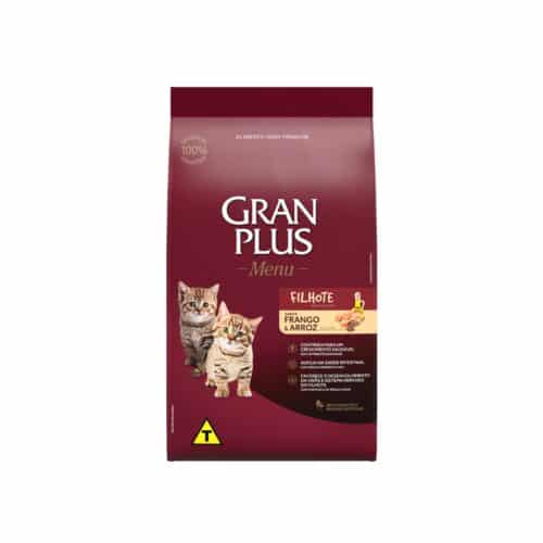 Gran Plus Menú Gato Cachorro Pollo y Arroz