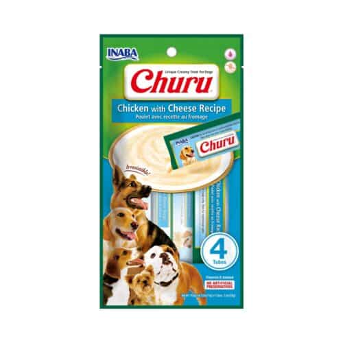 Churu Dog Chicken with Cheese Recipe 4 Tubes