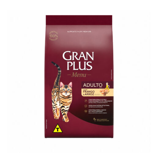 Gran Plus Menú Gato Adulto Pollo y Arroz
