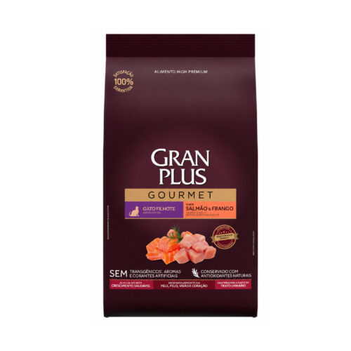 Gran Plus Gourmet Gato Cachorro Salmón y Pollo