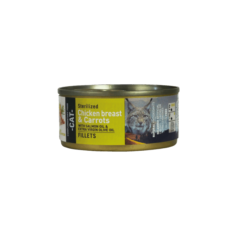 Bravery Chicken and Carrots Sterilized Cat Wet Food - Imagen 2