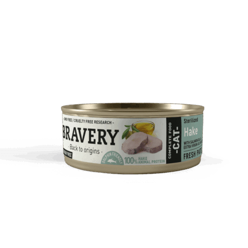 Bravery Hake Sterilized Cat Wet Food