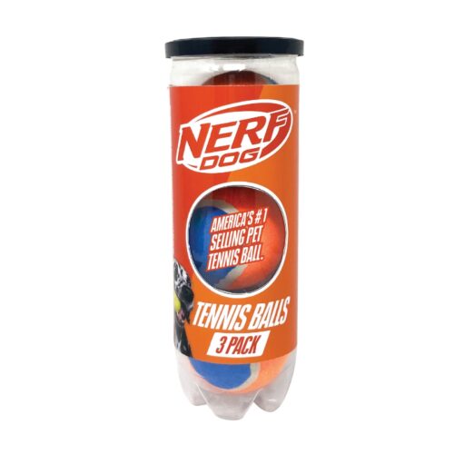 Nerf Dog Tennis Ball 3 Pack -Launcher