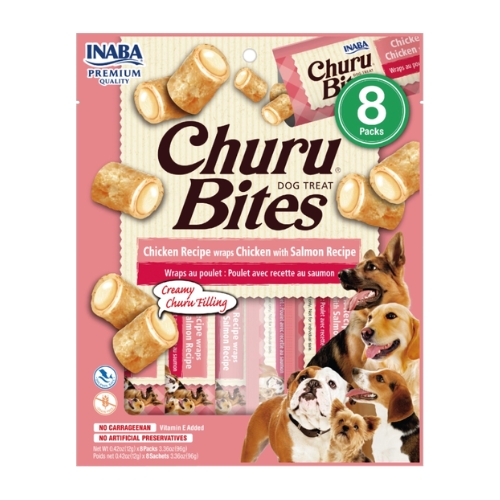 Churu Bites For Dog Recipe Wraps Chicken With Salmon 8 Unidad