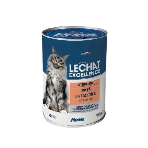 LeChat Excellence Esterilizado Paté con Pavo