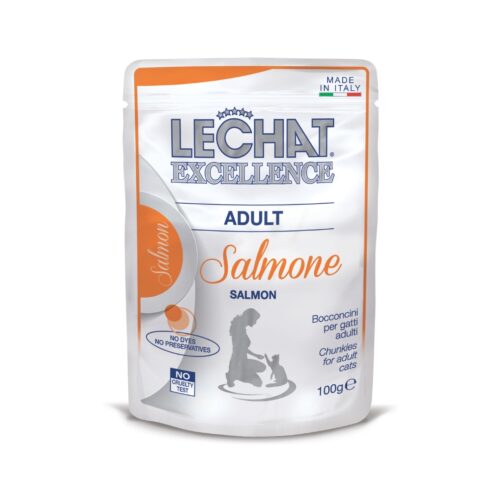 LeChat Excellence Adulto Trozos Pequeños de Salmón